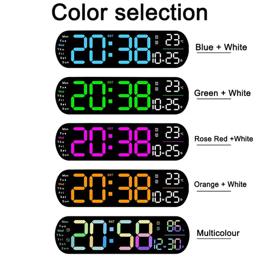 Decoration Remote Control Clock