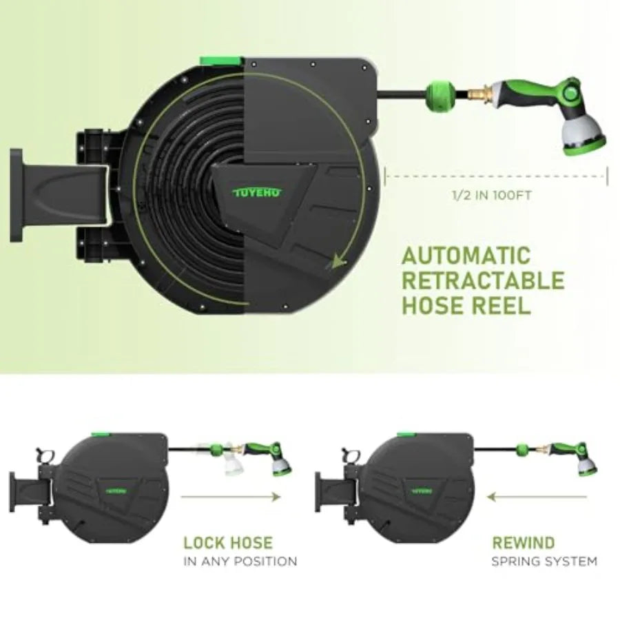 Heavy Duty Retractable Garden Hose