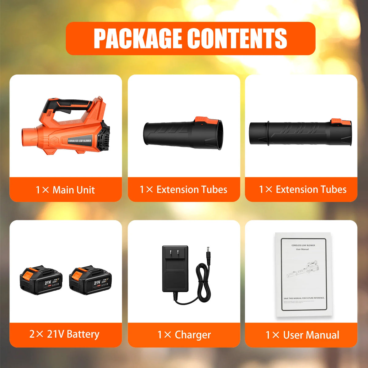 Cordless Electric Leaf Blower