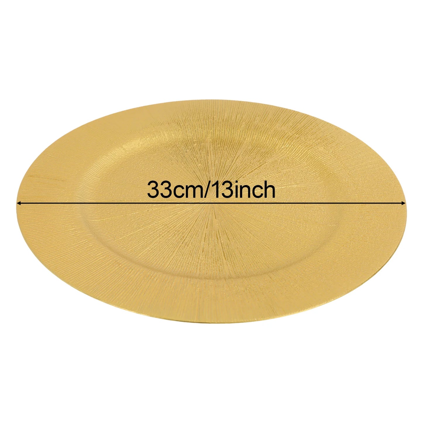 Round Charger Plates Set