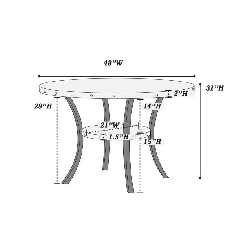 Classic Dining Table & Side Chairs