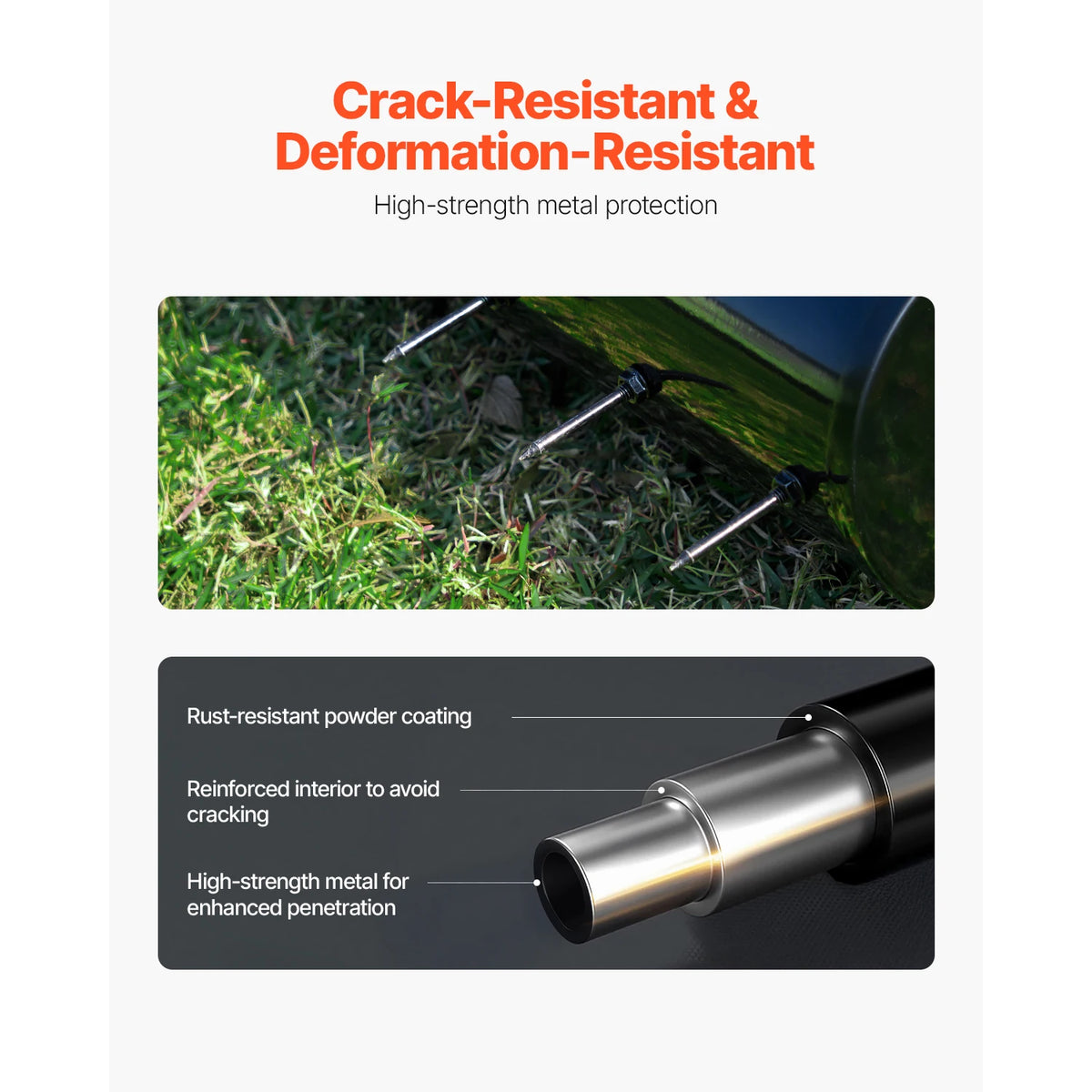 Manual Heavy Duty Rolling Lawn Aerator