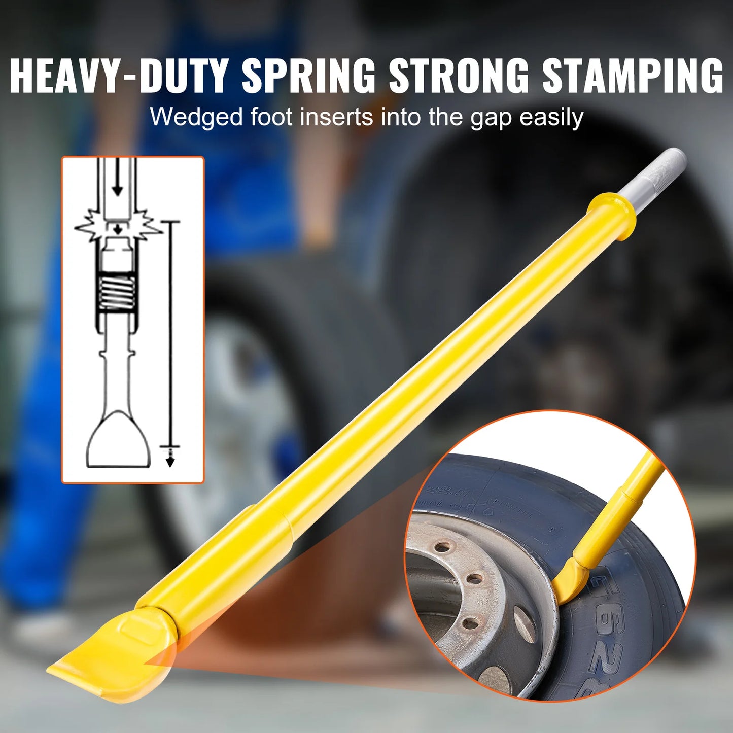 Heavy Duty Steel Tire Bead Breaker Changing Tool