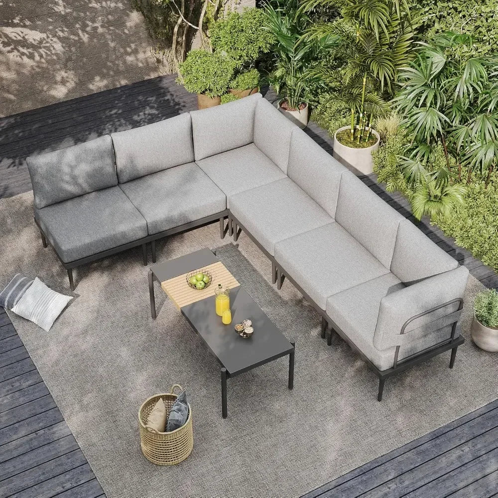 Metal Patio Furniture Set