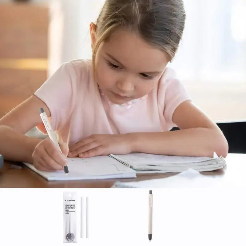 Automatic Press Pencil Erasers
