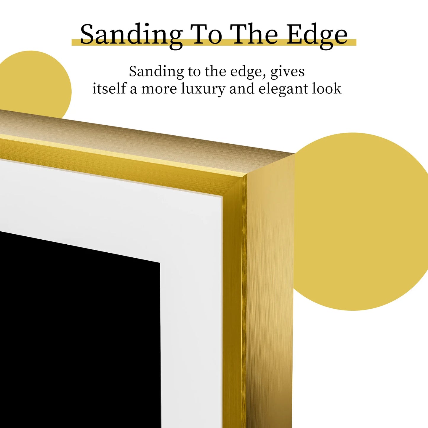 LED Vanity Mirror Gold Frame