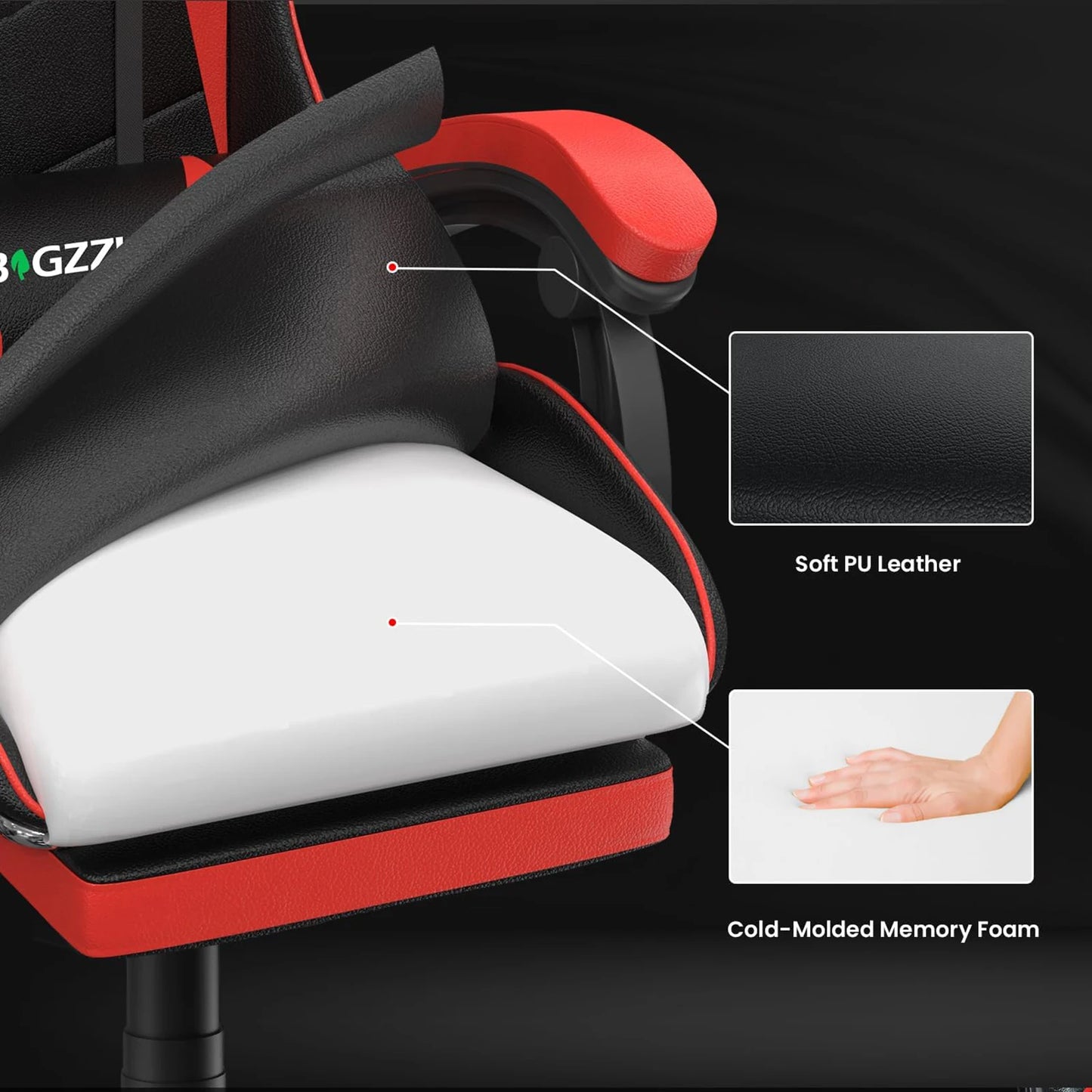 Footrest Gamer Chair