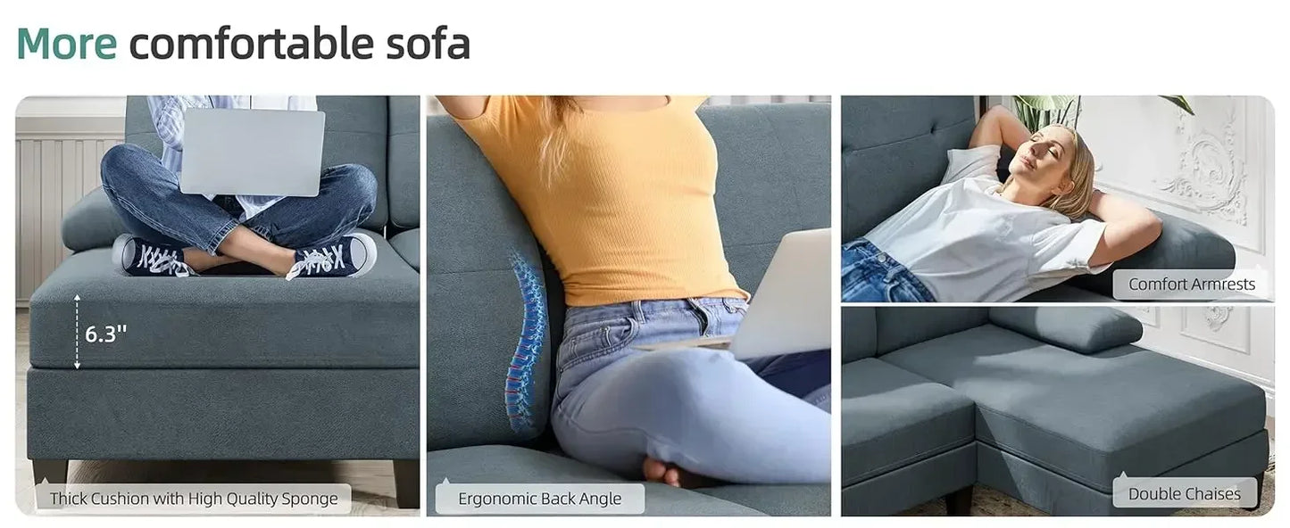 U-Shaped, Sectional Couches