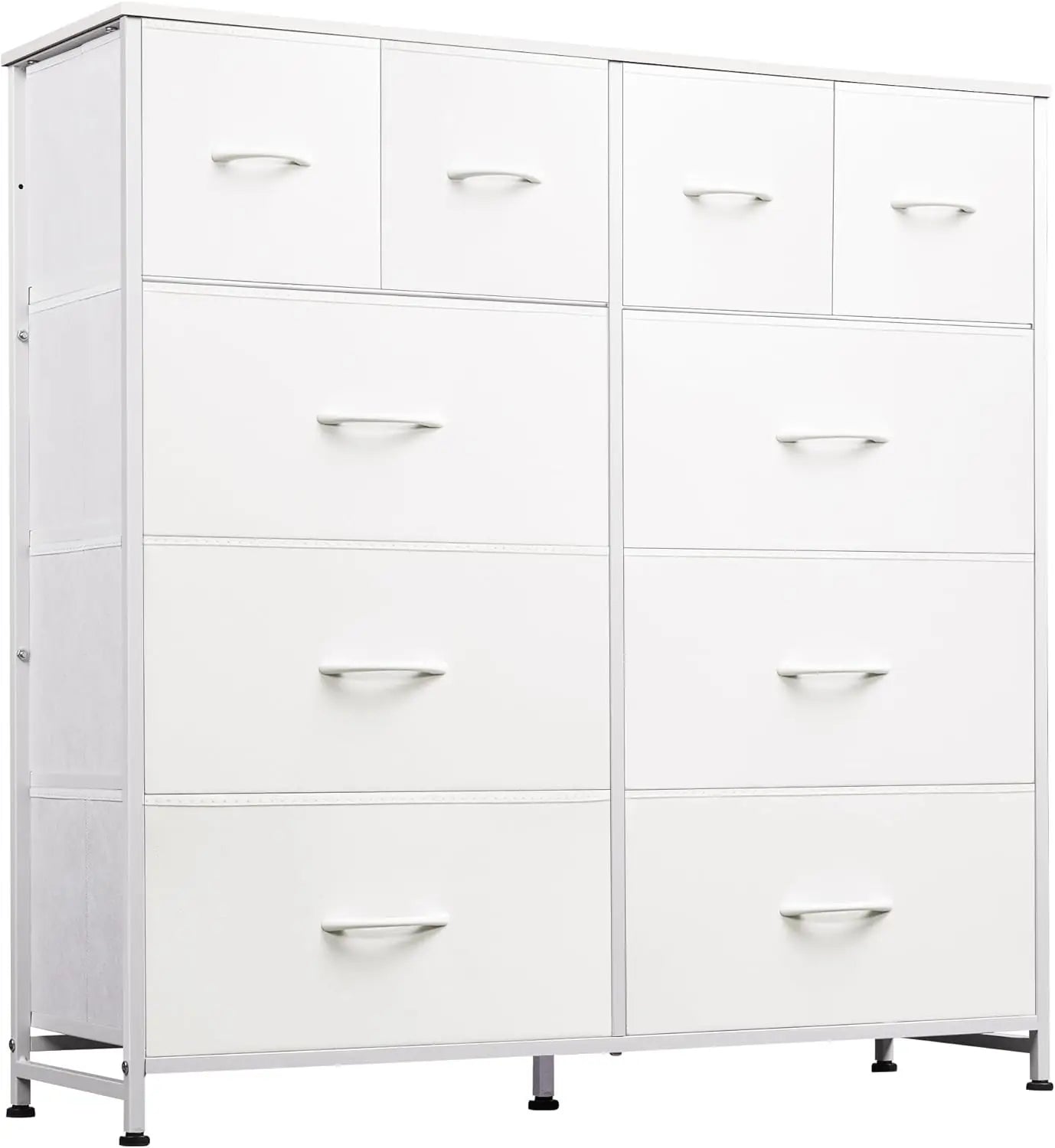 Fabric Dresser Tall Storage Organizer Unit