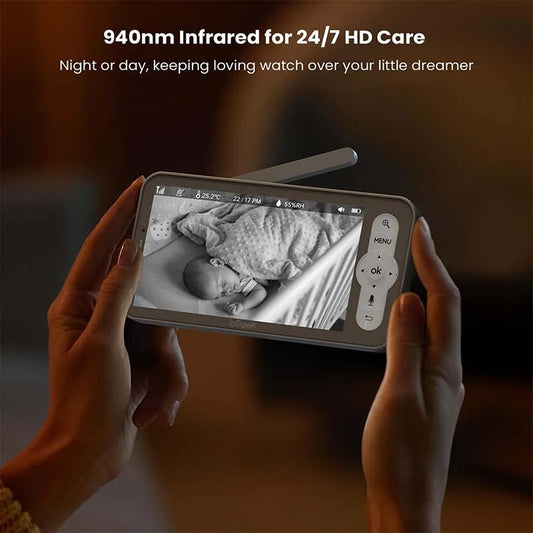 Baby Monitor with 2K Camera and Audio