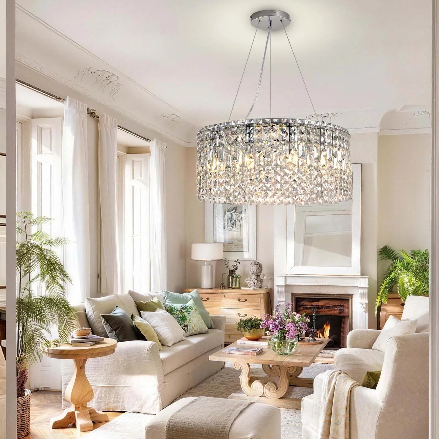Modern Ceiling Crystal Chandelier