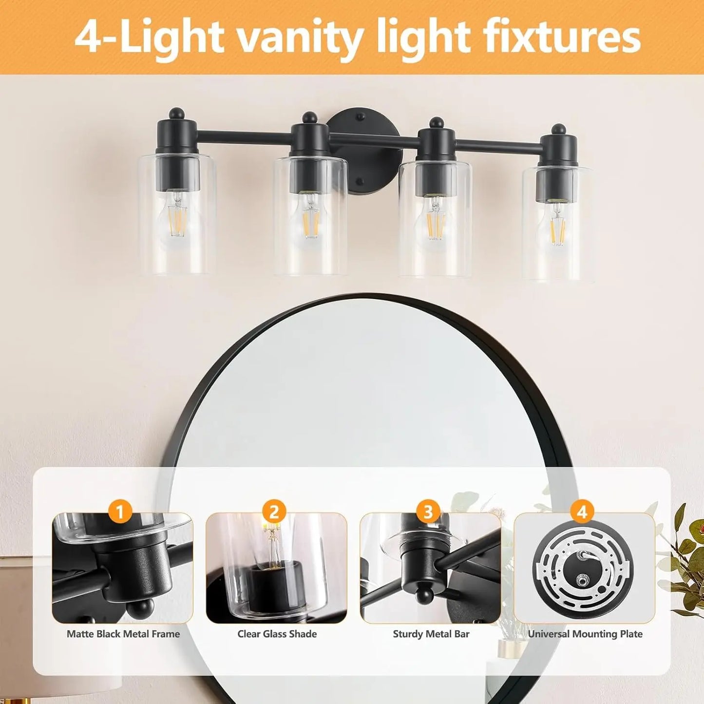 Wall Bathroom Light Vanity Lights