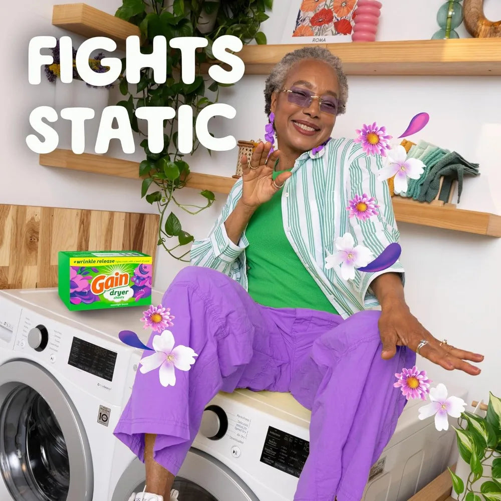 Laundry Dryer Sheets Wrinkle Release