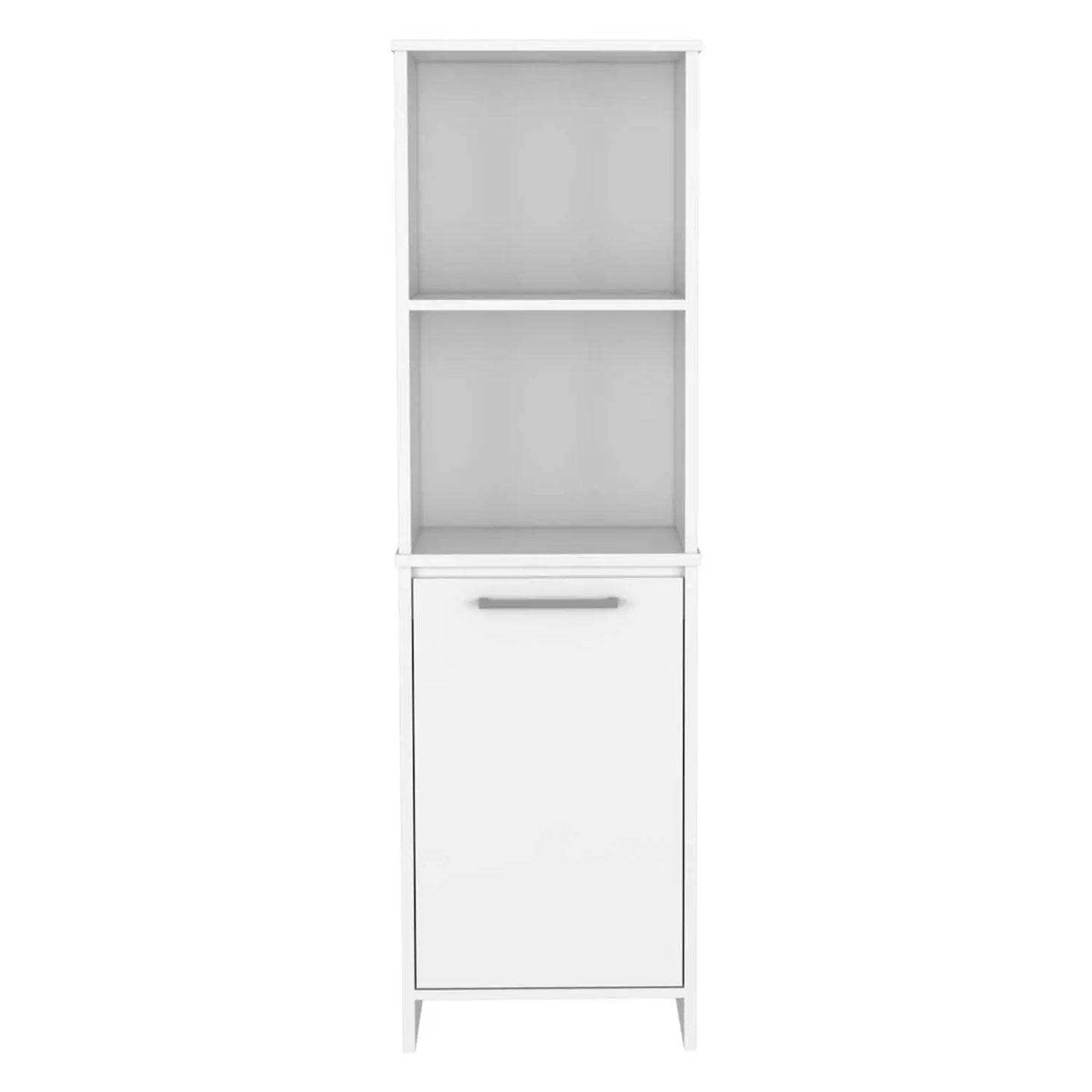 Single Door Kitchen Cabinet with Four Shelves