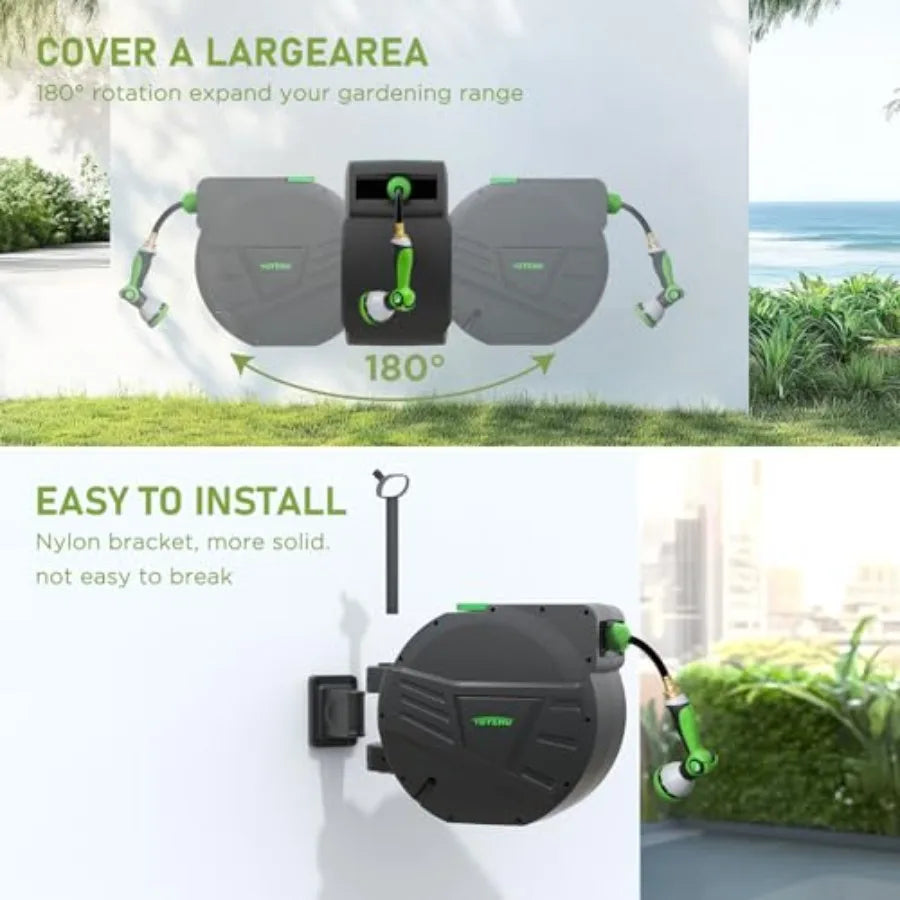 Heavy Duty Retractable Garden Hose