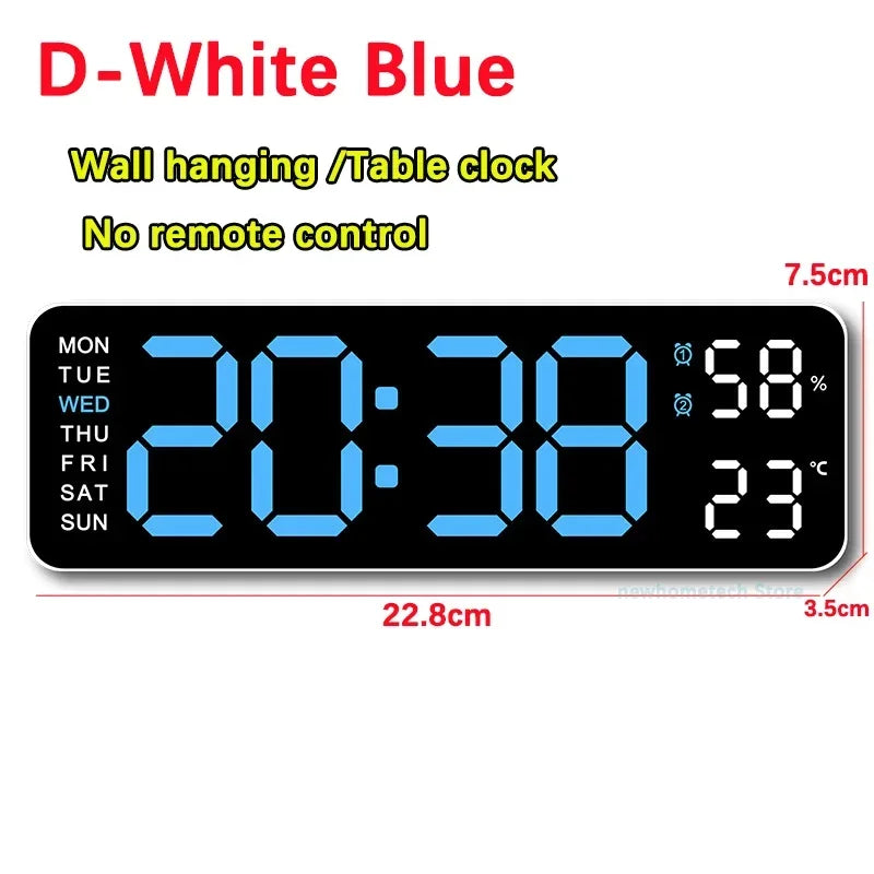 Decoration Remote Control Clock