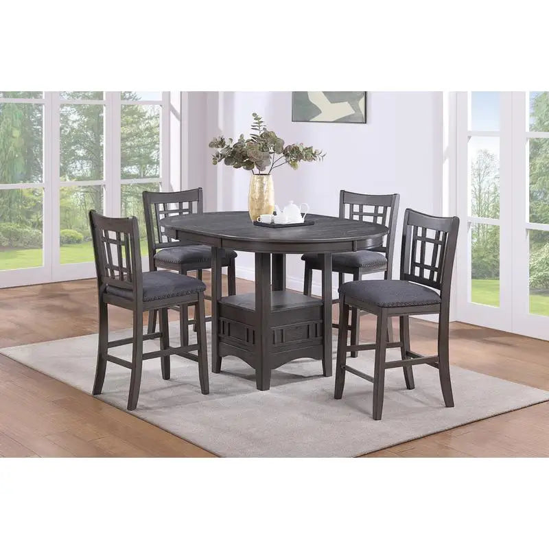 Contemporary Counter Height Dining Set