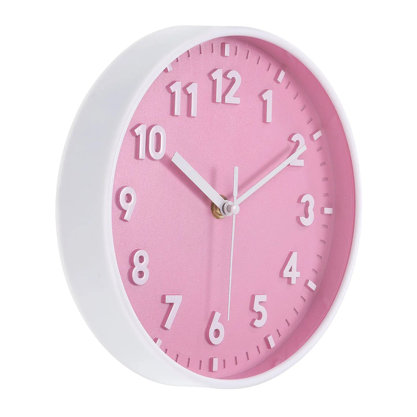 Wall Clock 3D Number Quartz Battery Operated