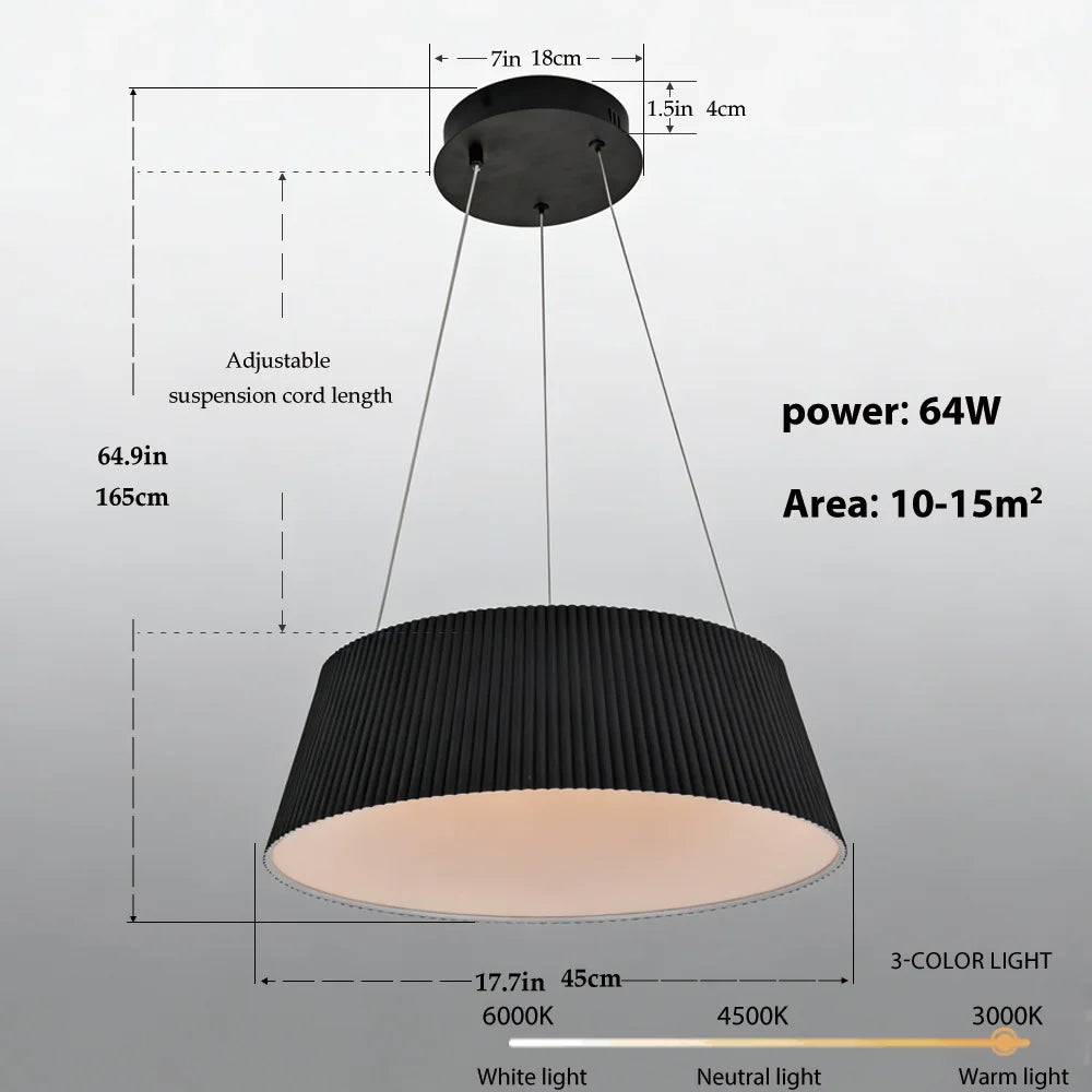 Scandinavian Ceiling Chandelier Light Fixture