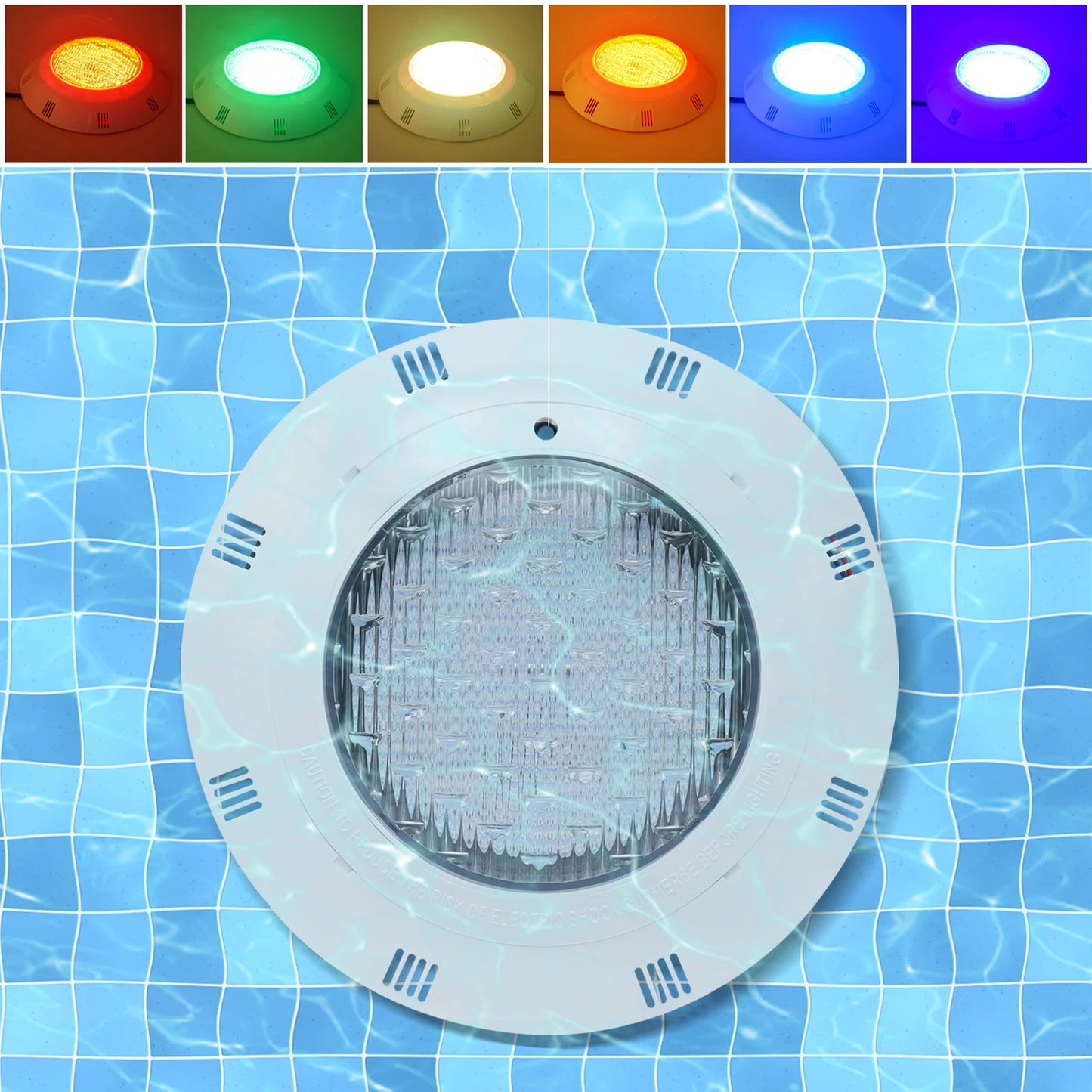 LED Pool Light Waterproof Swimming Underwater Lamp