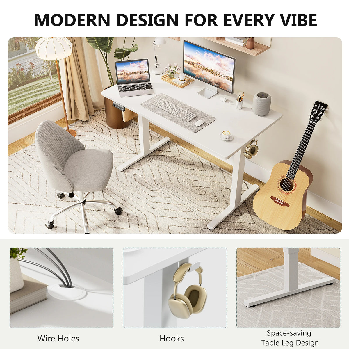 Electric Standing Office Computer Desk
