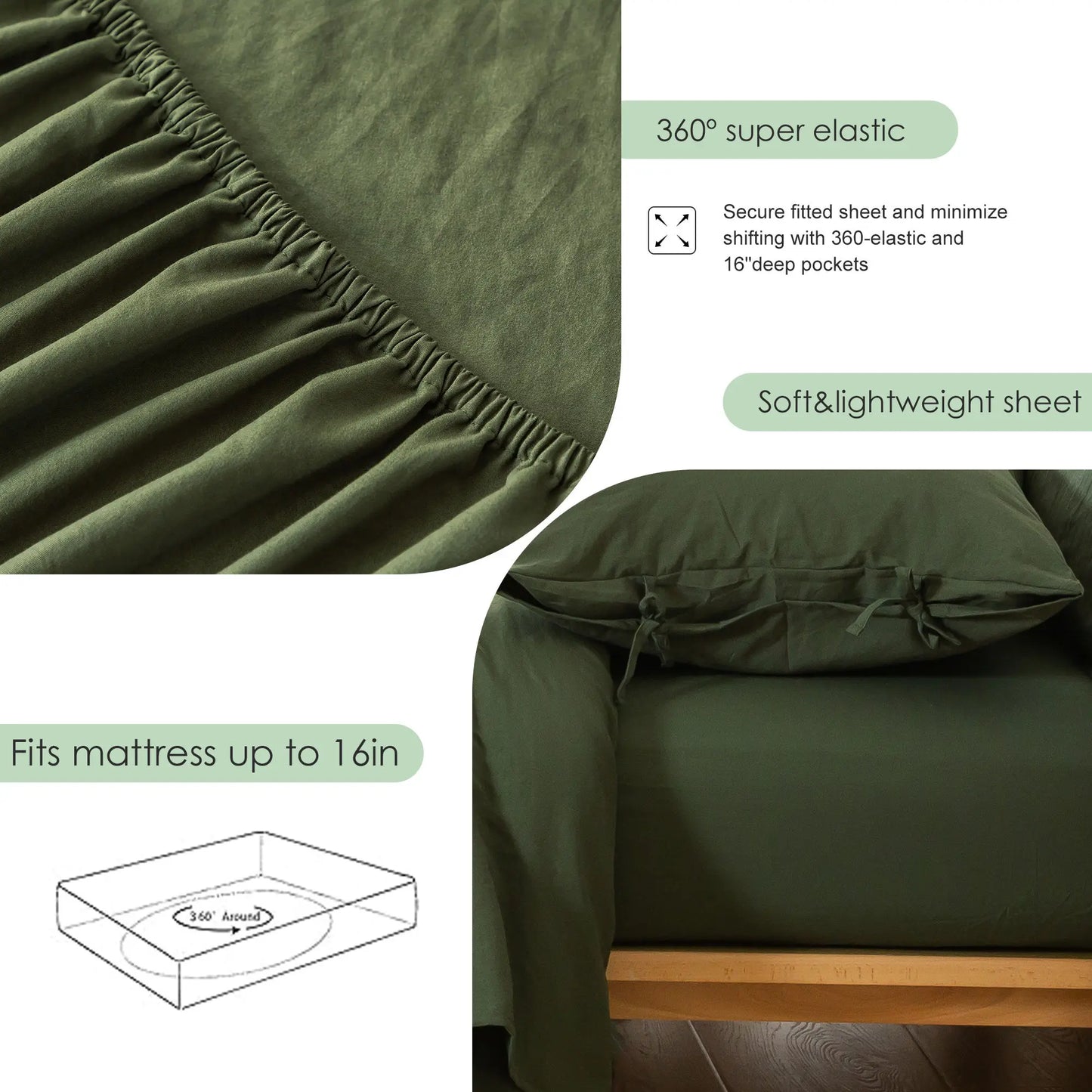 Aesthetic Solid Poly Cotton Comforter Set