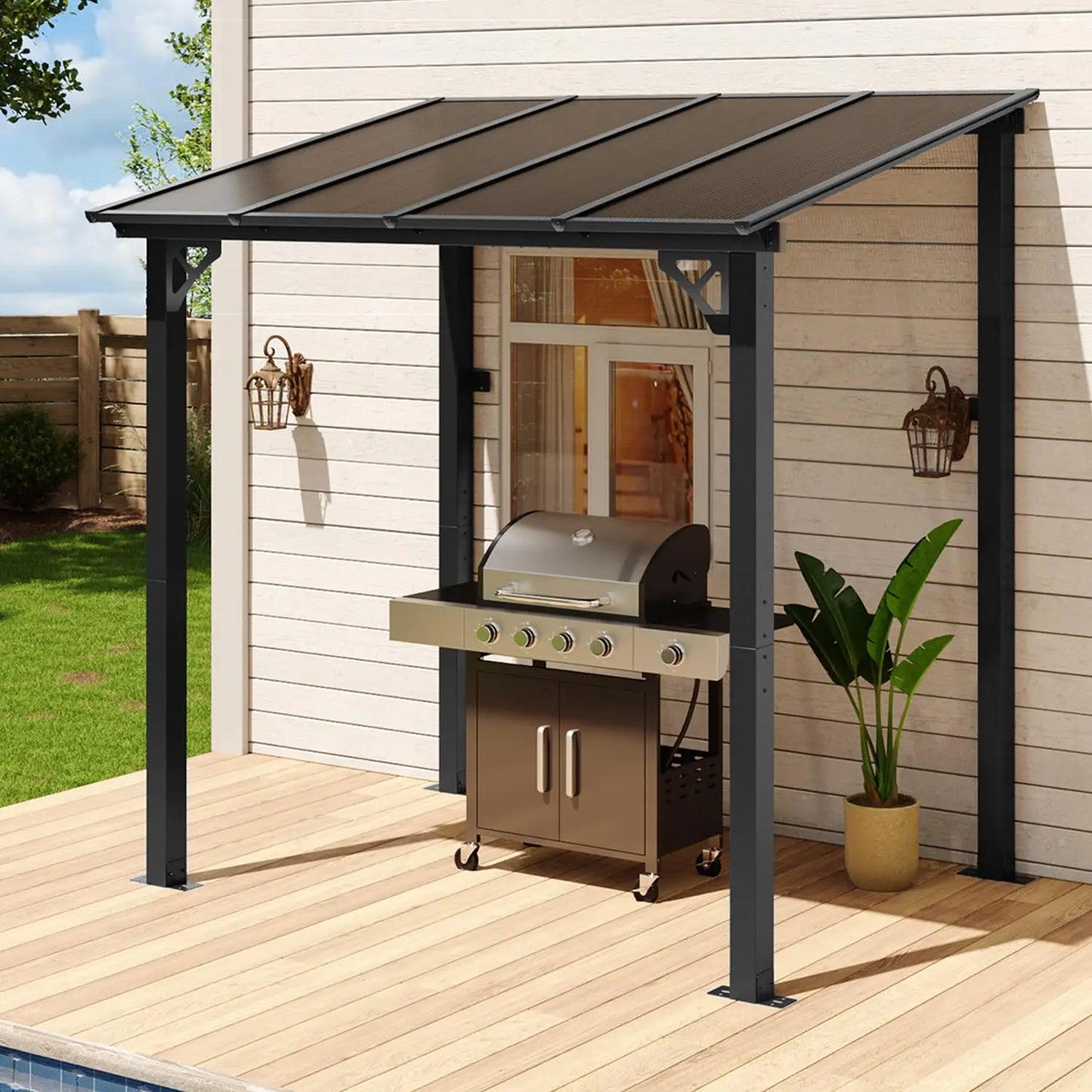 Heavy Duty Mounted Gazebos Pergola
