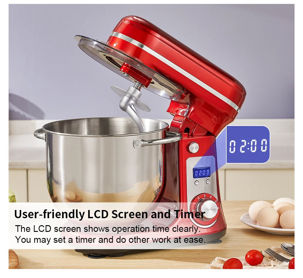 Quiet Motor Stand Mixer Dough Kneader