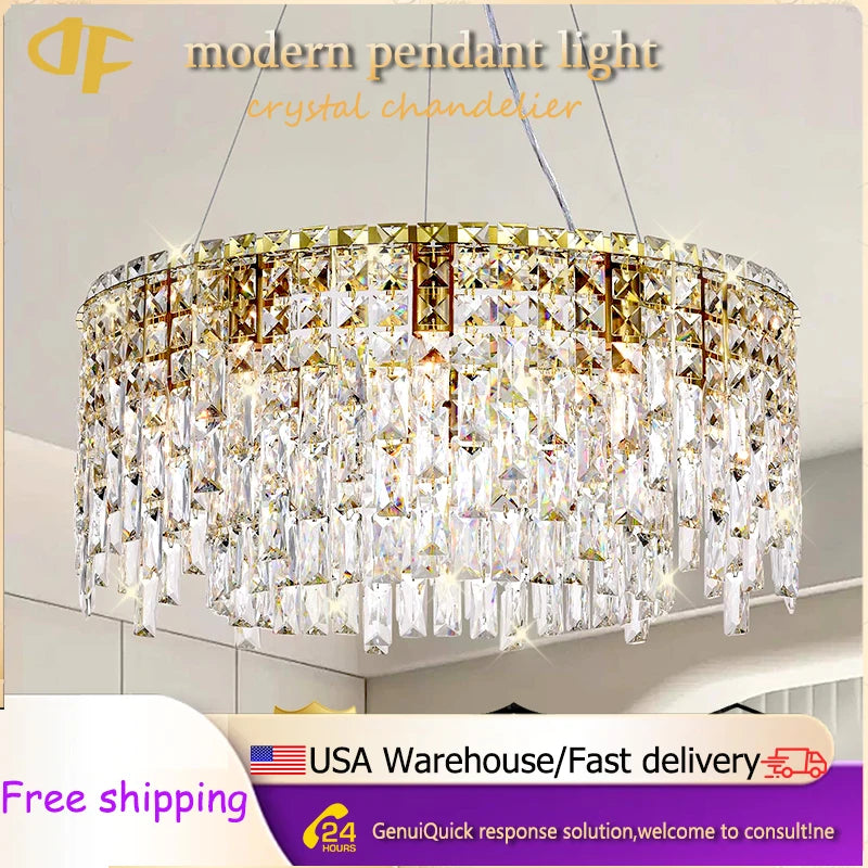 Modern Ceiling Crystal Chandelier