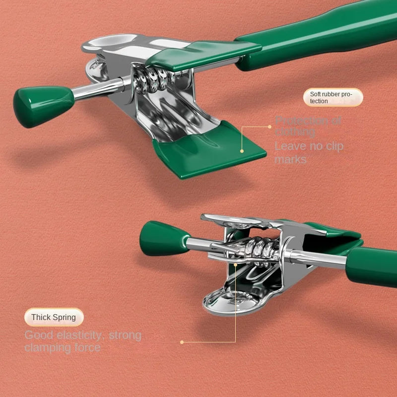 Pants/Skirts Adjustable Hangers with Clips Non-Slip Hangers