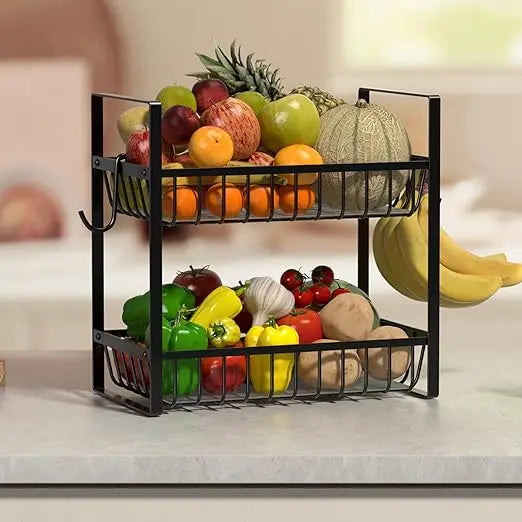 Fruit Basket Bowl Counter-top Organizer