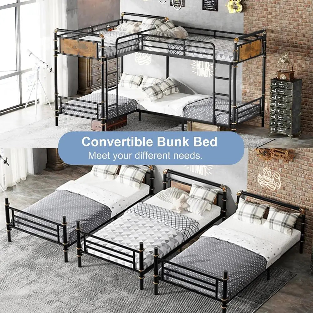 Sturdy Metal L-Shaped Frame with Comfortable Rungs