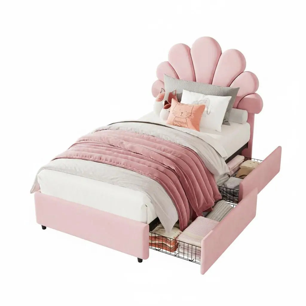 Upholstered Platform Bed
