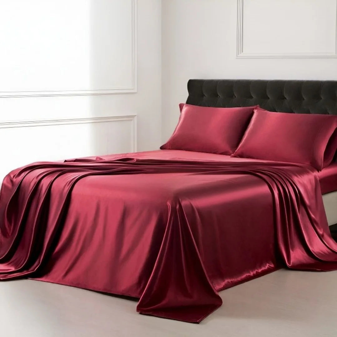 Satin Sheet - Silky & Luxury Bed Set