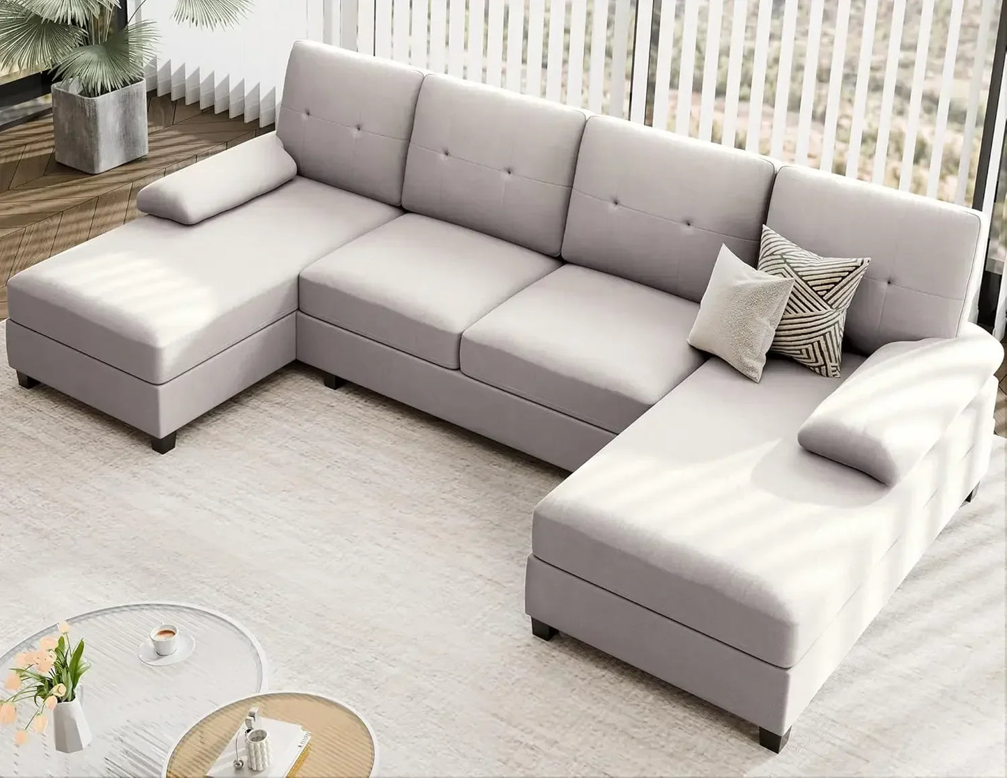 U-Shaped, Sectional Couches