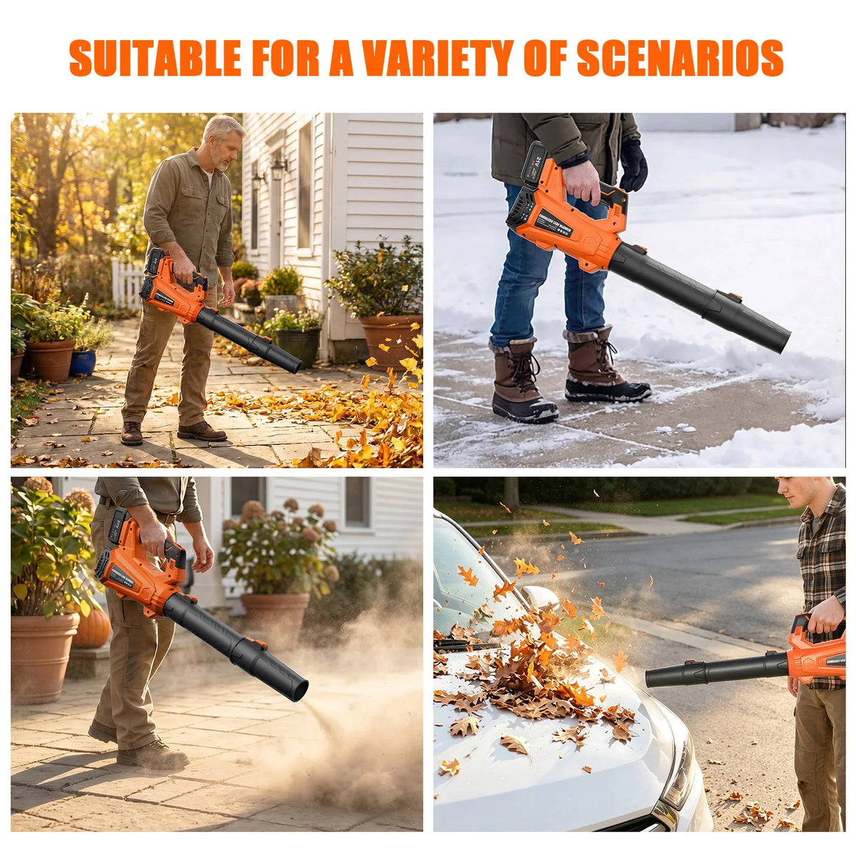 Cordless Electric Leaf Blower