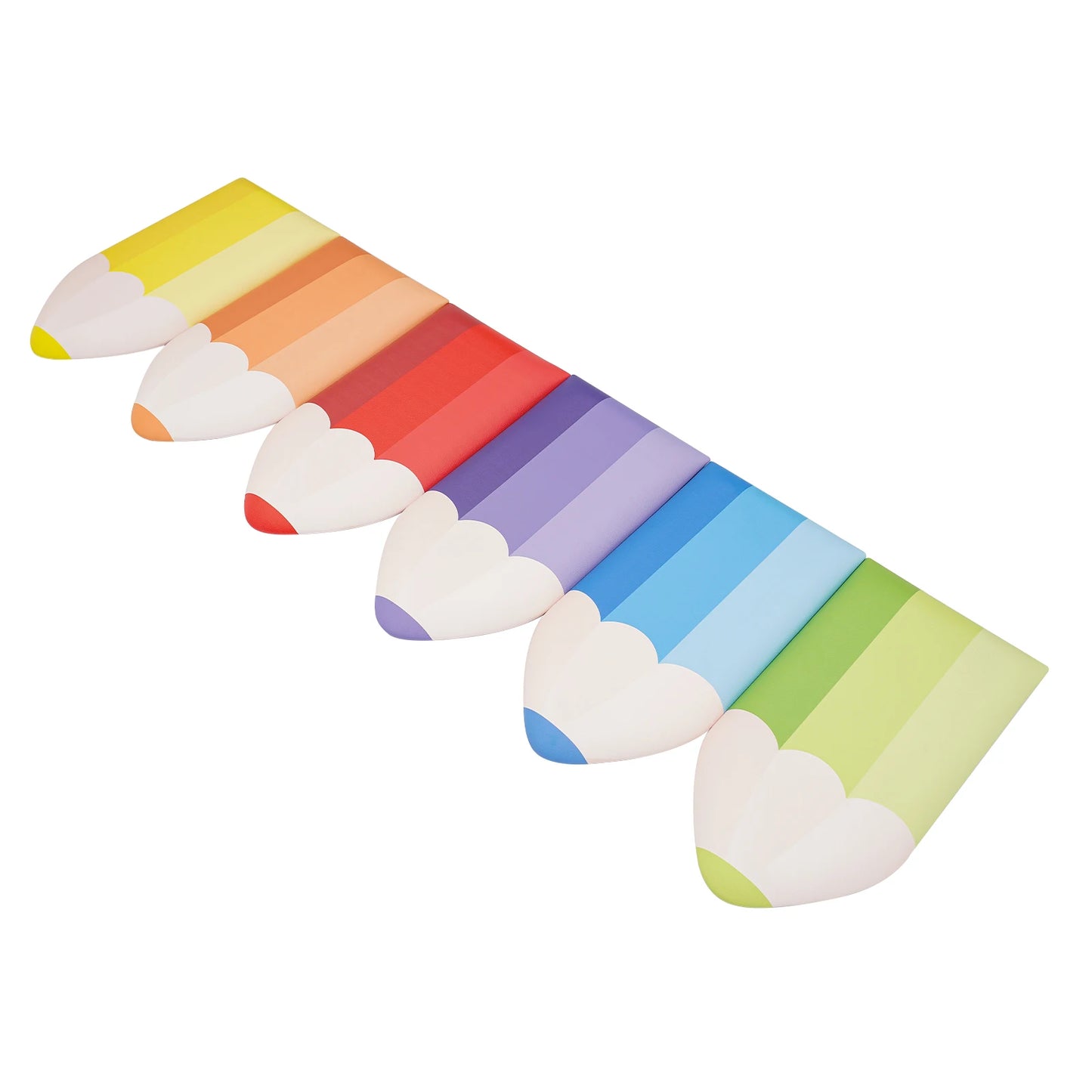 3D Pencil-Shaped Wall Padding for Kids