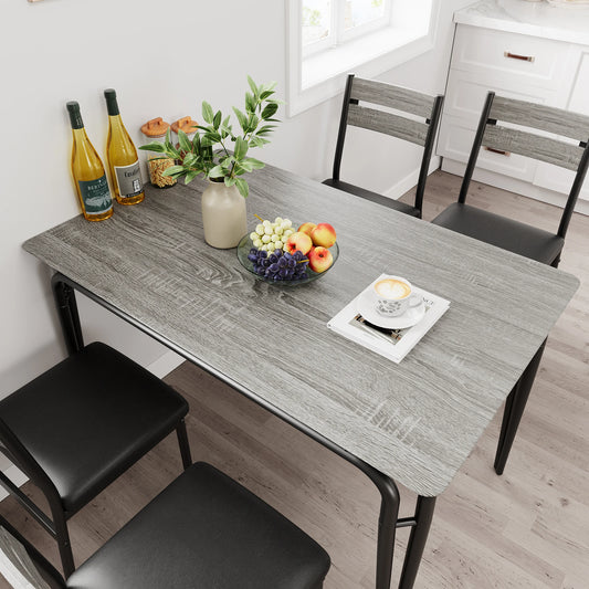Dining Rectangular Table Set for 4