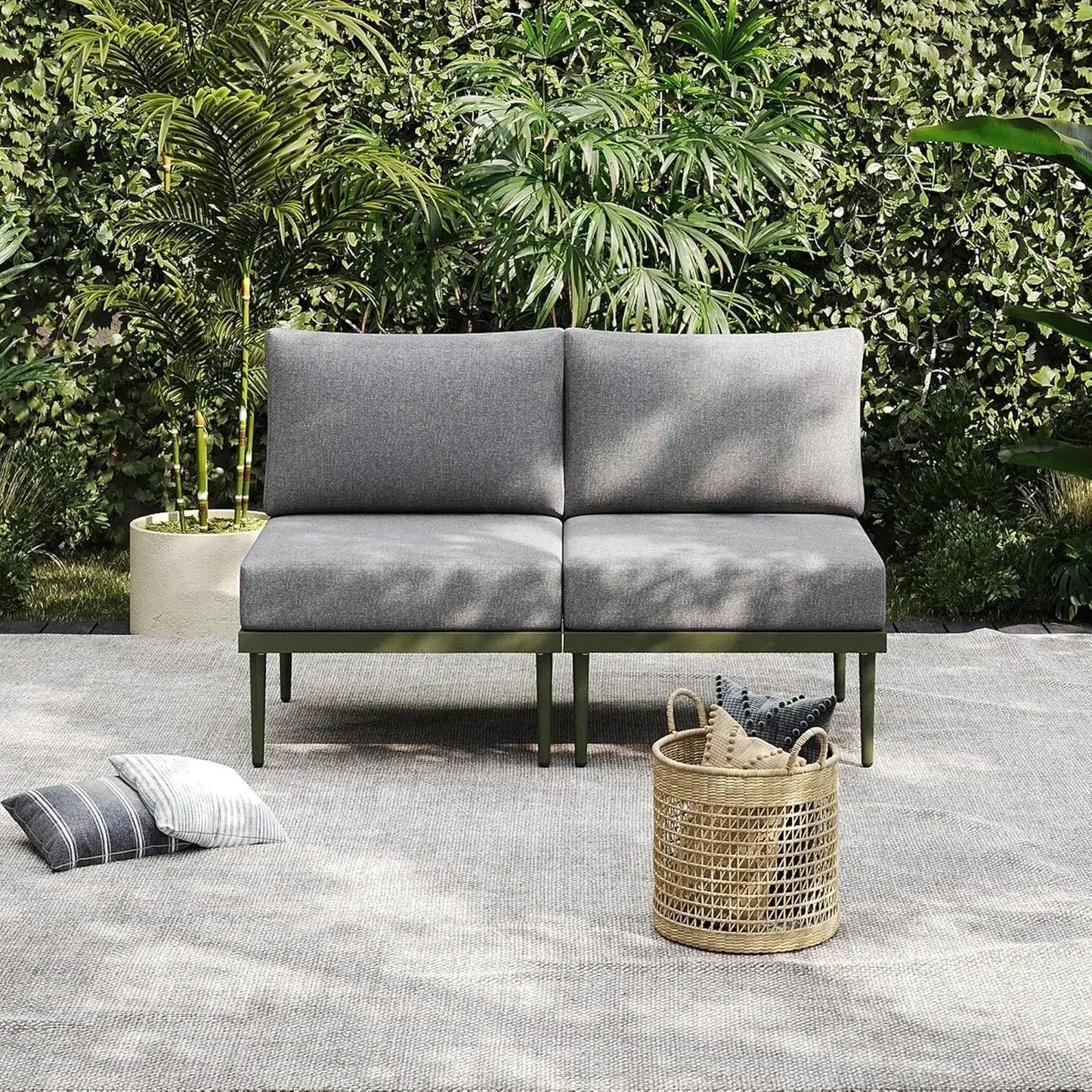 Metal Patio Furniture Set