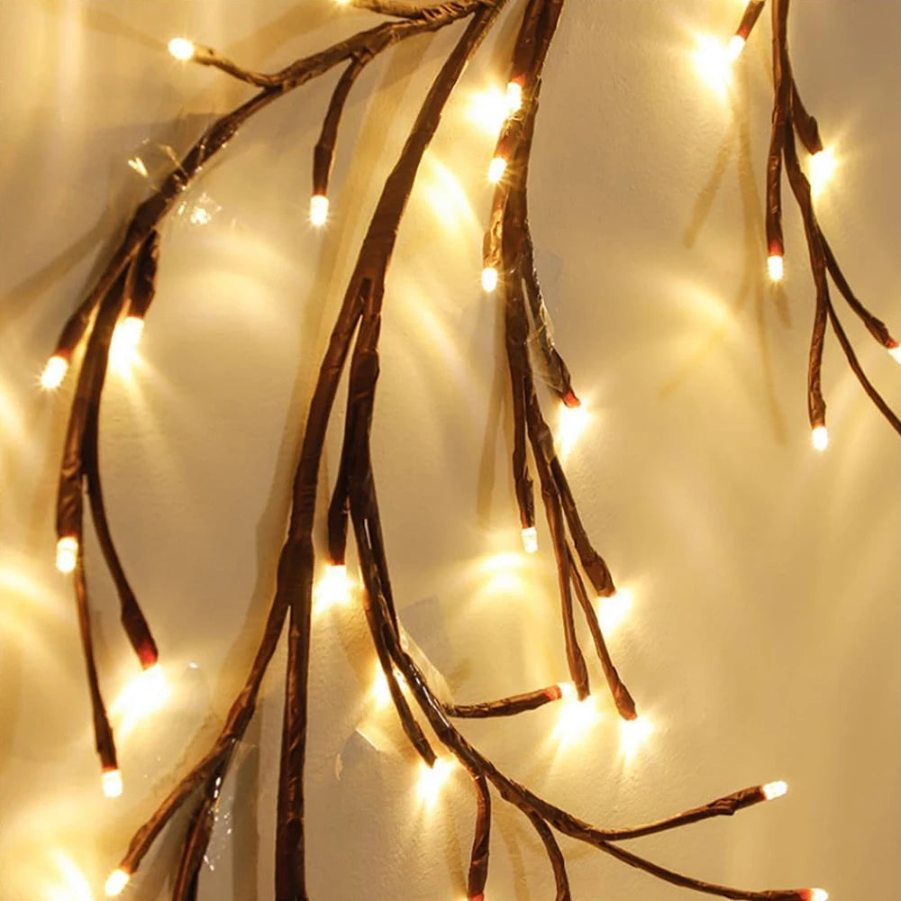 LED Solar Waterproof Garland Tree Branch and Vine Light