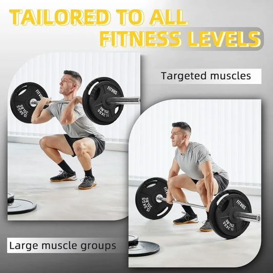 Cast Iron Weight Plate for Strength Training and Weightlifting