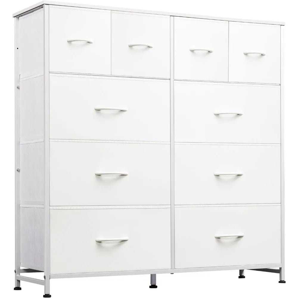 Fabric Dresser Tall Storage Organizer Unit