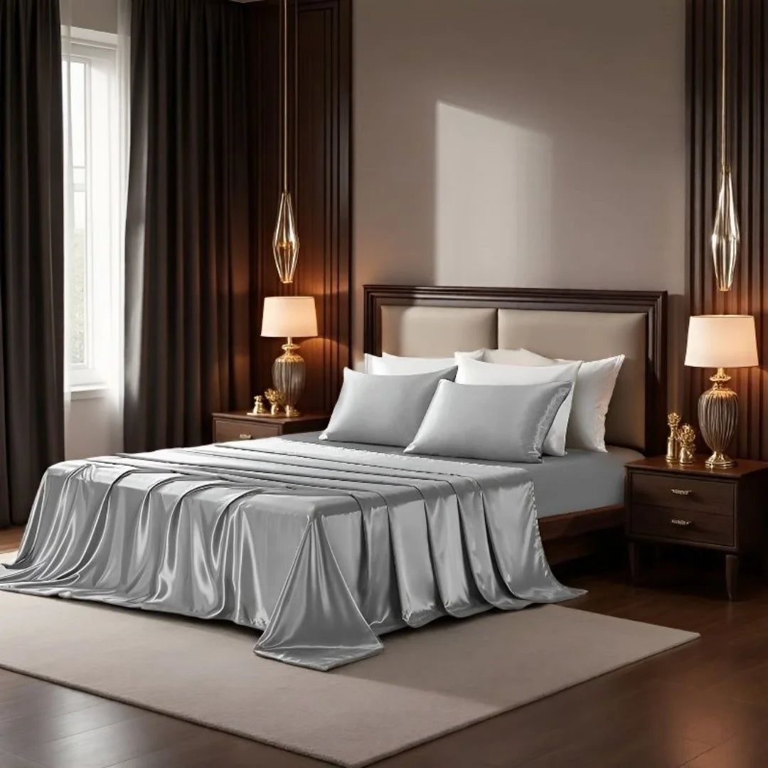 Satin Sheet - Silky & Luxury Bed Set
