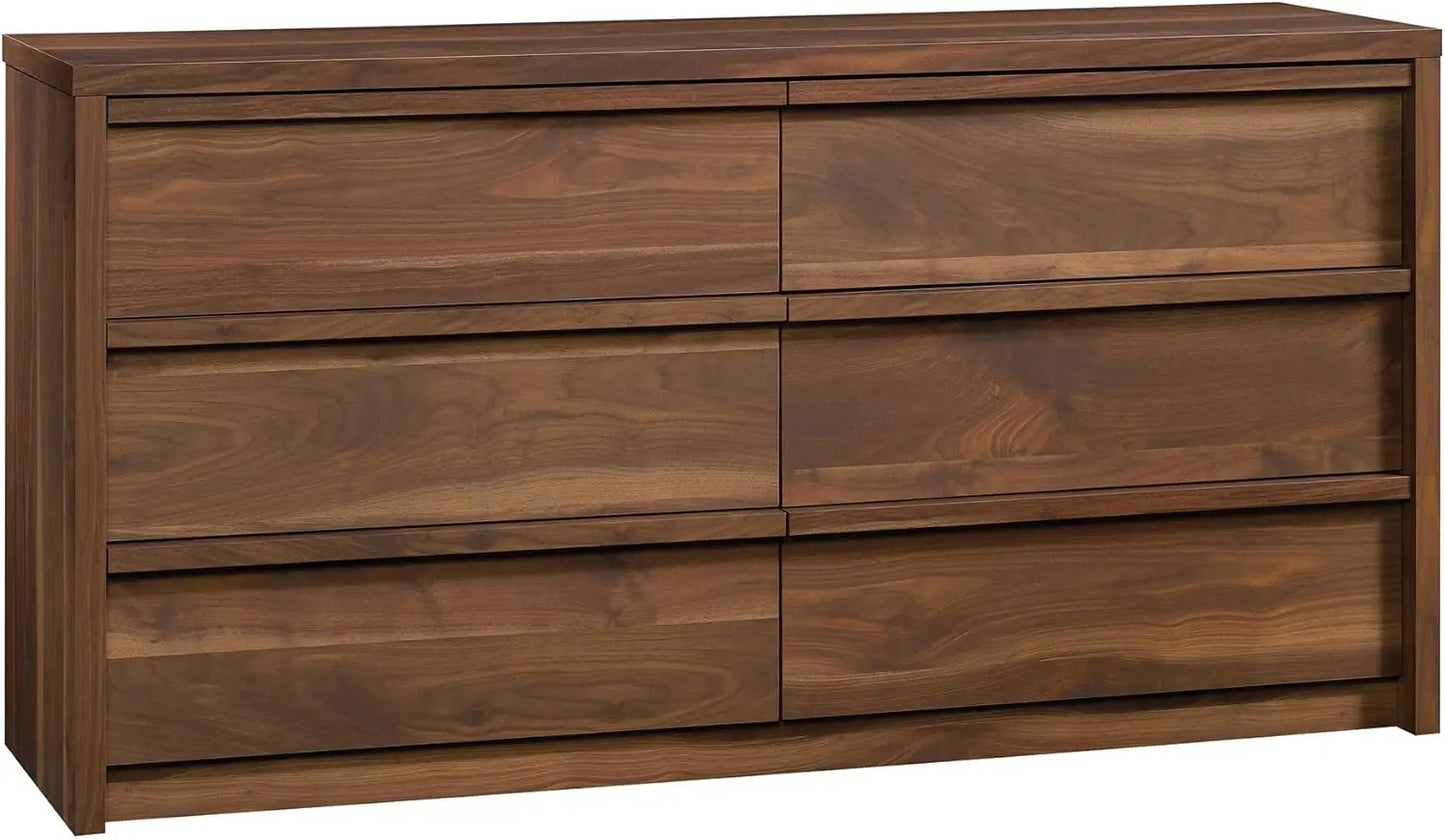 Grand Walnut Wooden Dresser
