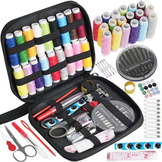 Mixed Portable Color Canvas Sewing Kit