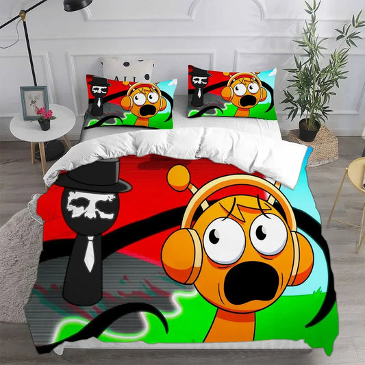 Game Sprunki Bedding Sets