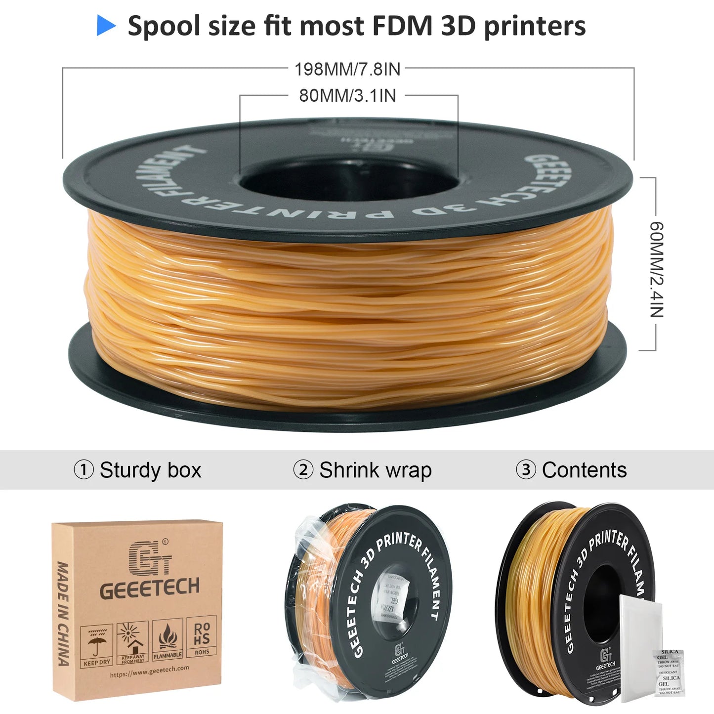 Filament Flexible Material for 3D Printers