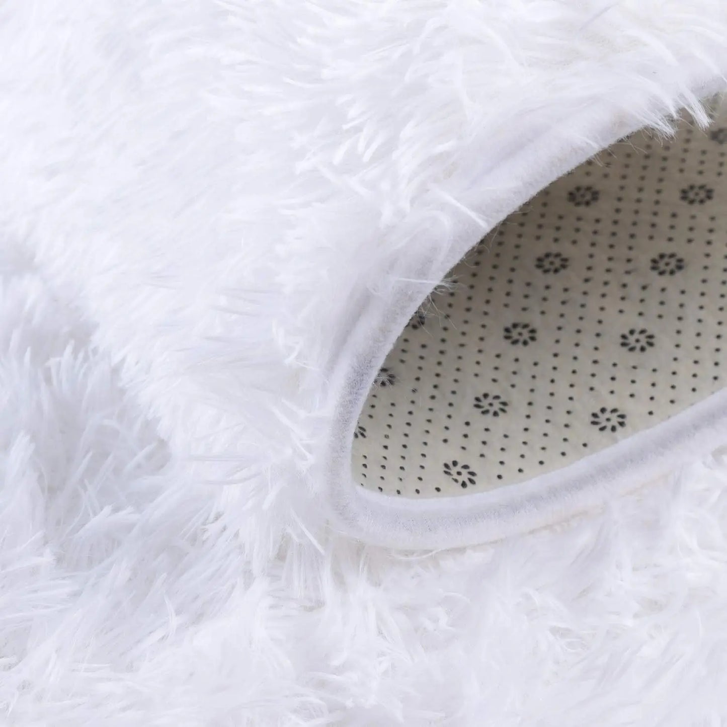 Oval Fluffy Ultra Soft Area Nursery Mats