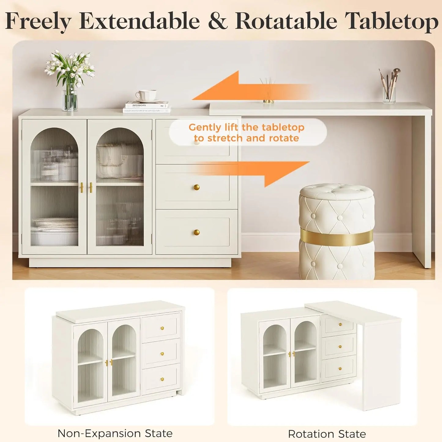 Bedroom Makeup/Dressing Vanity Table