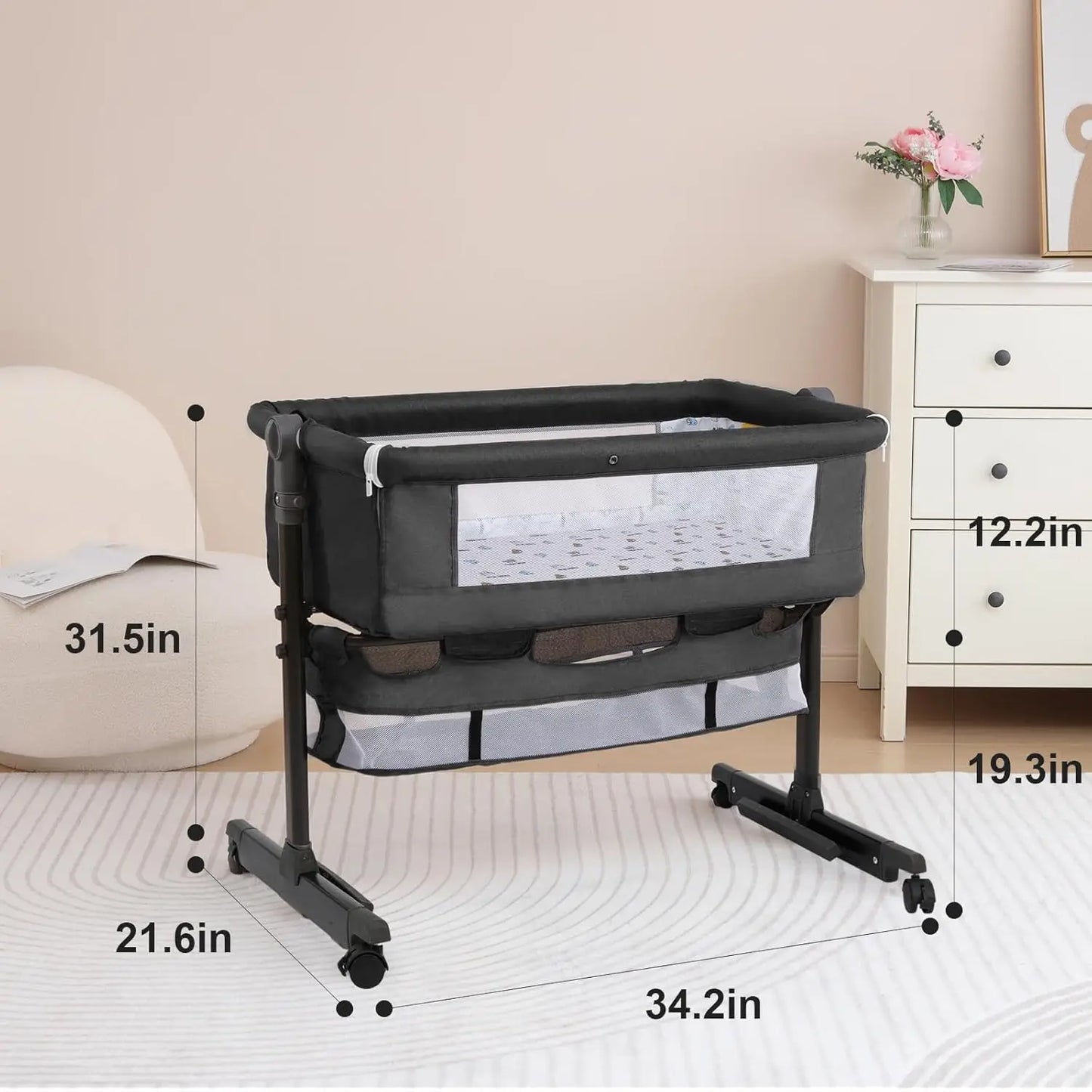 Baby Cradle Bassinet